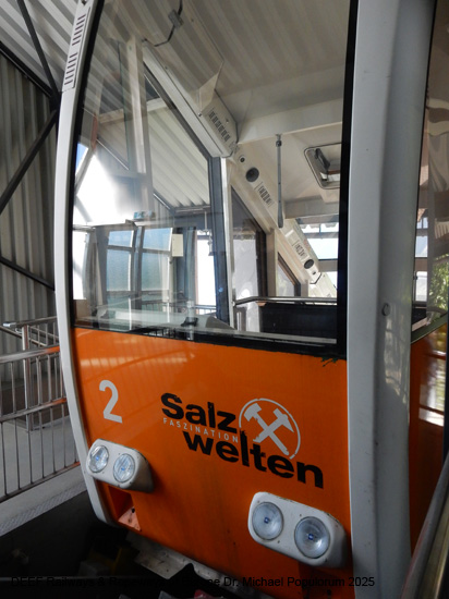 Salzbergbahn Hallstatt Standseilbahn Salzwelten Oberösterreich