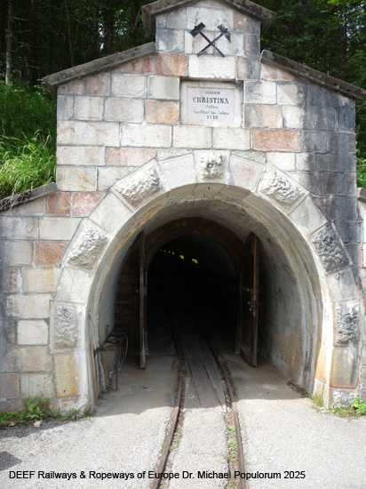 Salzbergbahn Hallstatt Standseilbahn Salzwelten Oberösterreich