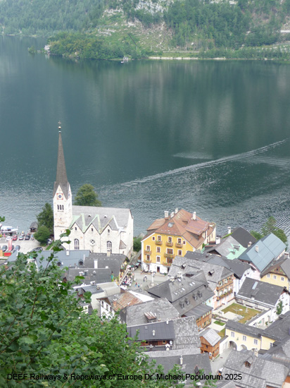 Salzbergbahn Hallstatt Standseilbahn Salzwelten Oberösterreich
