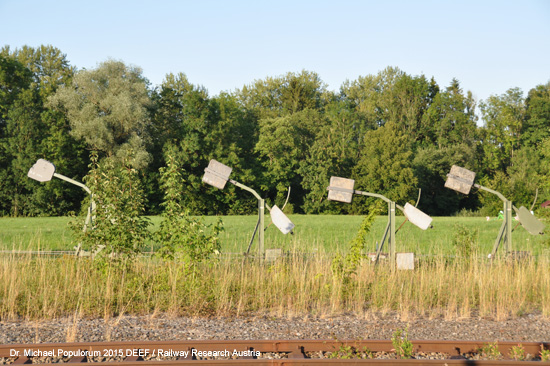 Traun-Alz Bahn Traustein Hörpolding Altenmarkt Garching Eisenbahn Bayern