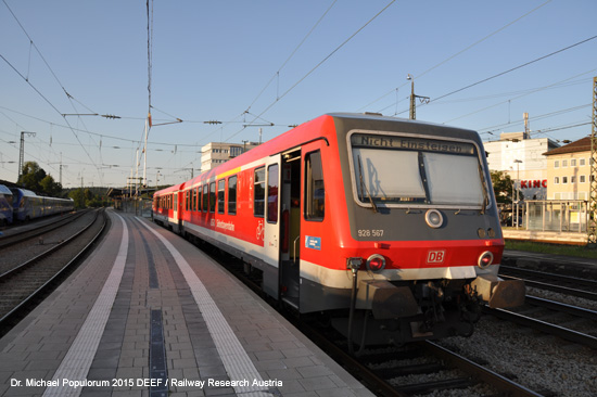 Traun-Alz Bahn Traustein Hörpolding Altenmarkt Garching Eisenbahn Bayern