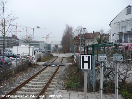 Traun-Alz Bahn Traunstein Hörpolding Traunreut Eisenbahn Bayern Deutschland