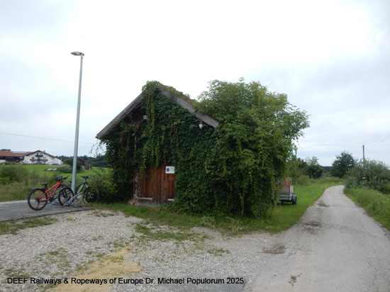 Lokalbahn Traunstein Hufschlag Waging am See Eisenbahn Bayern