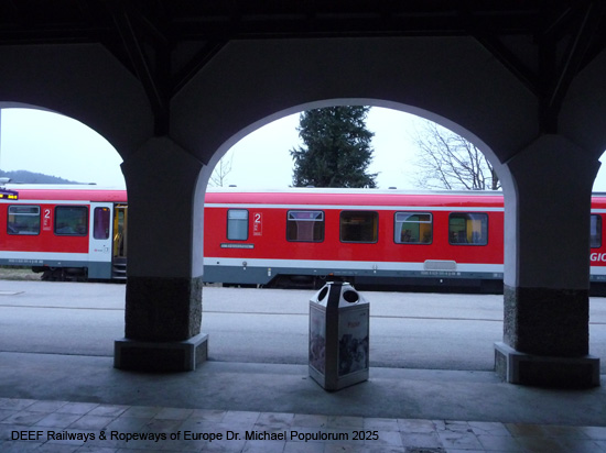 Lokalbahn Traunstein Hufschlag Waging am See Eisenbahn Bayern