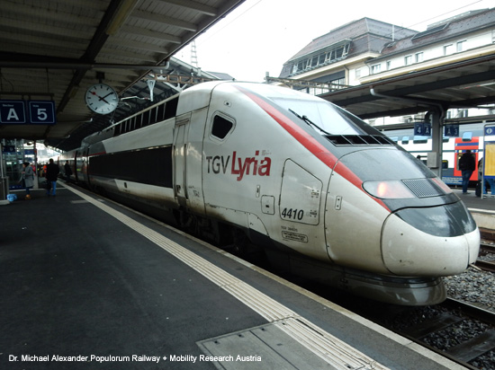 TGV Lyria Gare CFF Lausanne