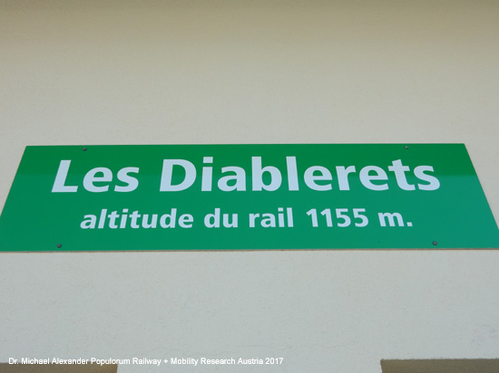 Aigle–Sépey–Diablerets-Bahn ASD Chemin de fer Aigle-Sépey-Diablerets Eisenbahn Schweiz