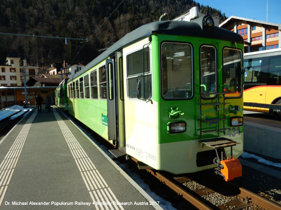 Aigle–Sépey–Diablerets-Bahn ASD Chemin de fer Aigle-Sépey-Diablerets Eisenbahn Schweiz