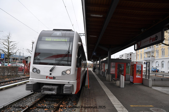 Frauenfeld Wil Bahn fwb Eisenbahn Schweiz