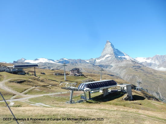 Gornergratbahn Zermatt Gornergrat Eisenbahn Wallis Schweiz Matterhorn