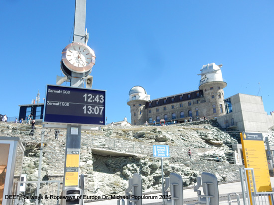 Gornergratbahn Zermatt Gornergrat Eisenbahn Wallis Schweiz Matterhorn