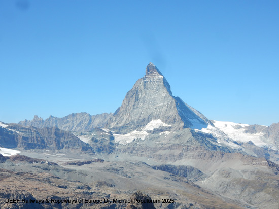 Gornergratbahn Zermatt Gornergrat Eisenbahn Wallis Schweiz Matterhorn