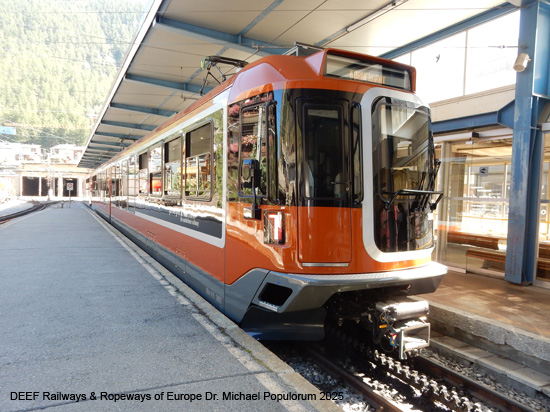 Gornergratbahn Zermatt Gornergrat Eisenbahn Wallis Schweiz Matterhorn