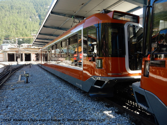 Gornergratbahn Zermatt Gornergrat Eisenbahn Wallis Schweiz Matterhorn
