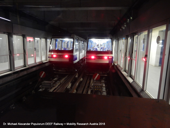 Metro M2 Lausanne U-Bahn Ouchy-Flon-Epalinges-Croisettes Schweiz Vaud