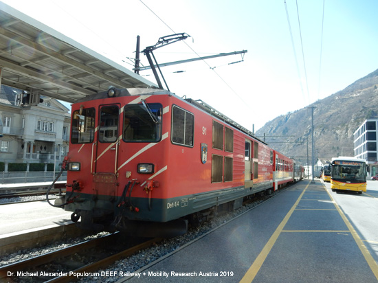 Furka Oberalp Bahn Matterhorn Gotthard Bahn MGB Eisenbahn Schweiz Glacier Express