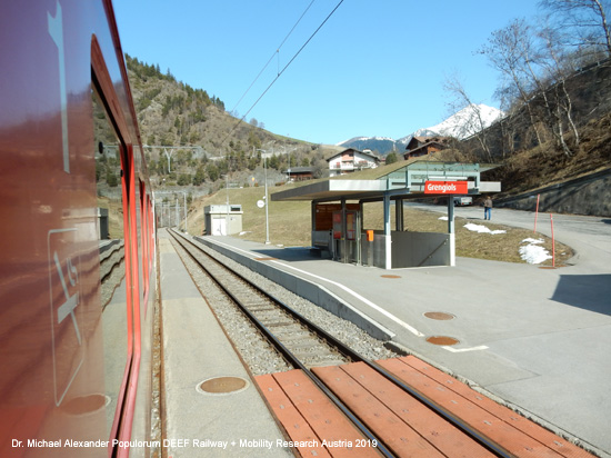 Furka Oberalp Bahn Matterhorn Gotthard Bahn MGB Eisenbahn Schweiz Glacier Express