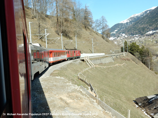 Furka Oberalp Bahn Matterhorn Gotthard Bahn MGB Eisenbahn Schweiz Glacier Express