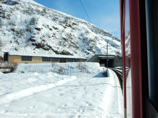 Furka Oberalp Bahn Matterhorn Gotthard Bahn MGB Eisenbahn Schweiz Glacier Express