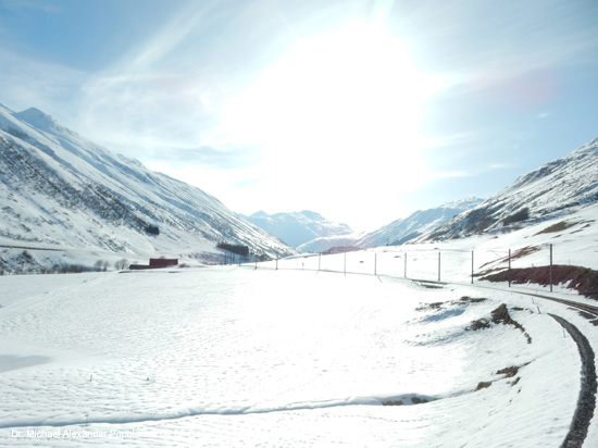 Furka Oberalp Bahn Matterhorn Gotthard Bahn MGB Eisenbahn Schweiz Glacier Express
