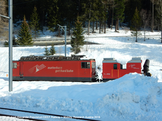 Furka Oberalp Bahn Matterhorn Gotthard Bahn MGB Eisenbahn Schweiz Glacier Express