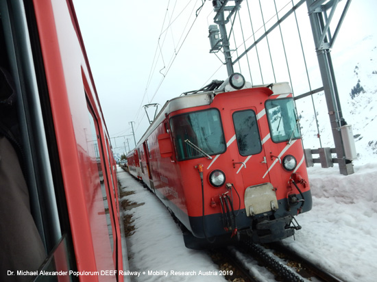 Furka Oberalp Bahn Matterhorn Gotthard Bahn MGB Eisenbahn Schweiz Glacier Express