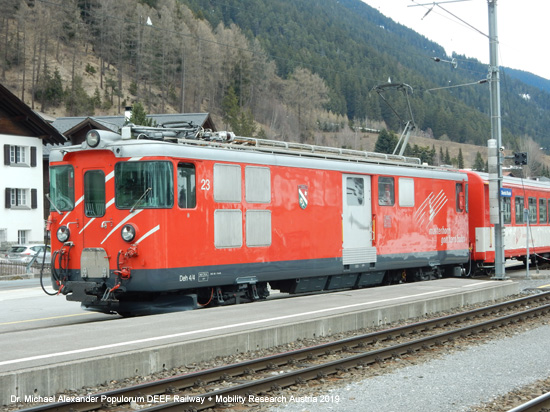 Furka Oberalp Bahn Matterhorn Gotthard Bahn MGB Eisenbahn Schweiz Glacier Express