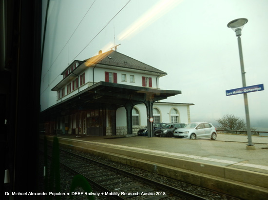 Eisenbahnstrecke Neuchâtel - La Chaux-de-Fonds - Le Locle Eisenbahn Schweiz