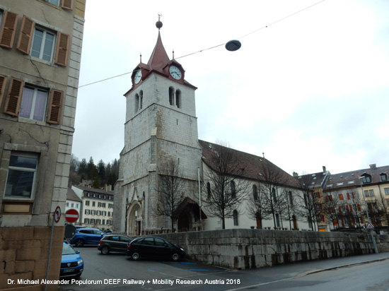 Eisenbahnstrecke Neuchâtel - La Chaux-de-Fonds - Le Locle Eisenbahn Schweiz