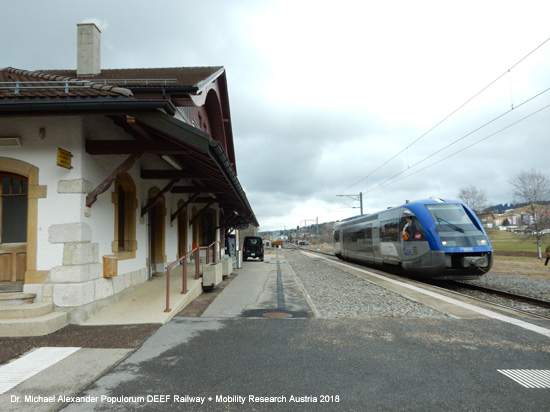 Eisenbahnstrecke Neuchâtel - La Chaux-de-Fonds - Le Locle Eisenbahn Schweiz