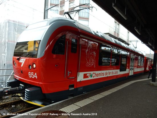 Eisenbahnstrecke Neuchâtel - La Chaux-de-Fonds - Le Locle Eisenbahn Schweiz