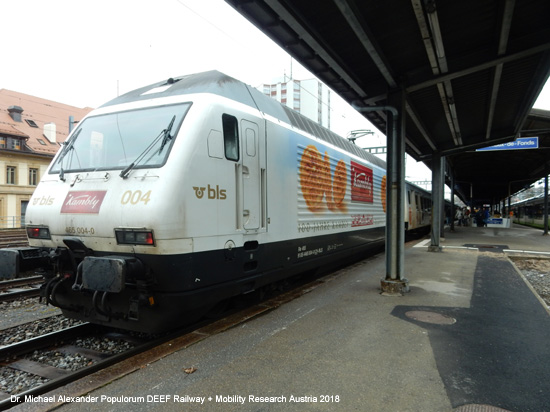 Eisenbahnstrecke Neuchâtel - La Chaux-de-Fonds - Le Locle Eisenbahn Schweiz