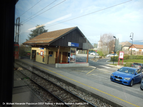 Compagnie du chemin de fer Nyon-St-Cergue-Morez SA Eisenbahn Schweiz Waadt Vaud