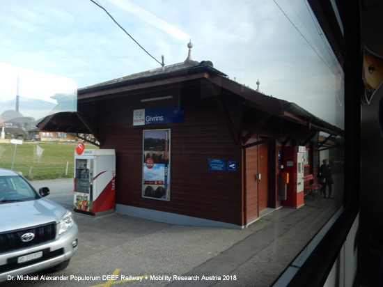 Compagnie du chemin de fer Nyon-St-Cergue-Morez SA Eisenbahn Schweiz Waadt Vaud