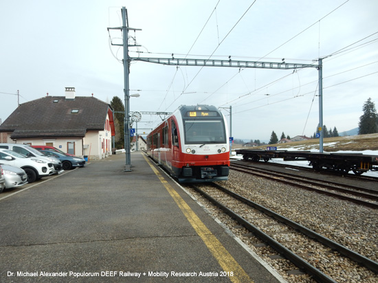 Compagnie du chemin de fer Nyon-St-Cergue-Morez SA Eisenbahn Schweiz Waadt Vaud