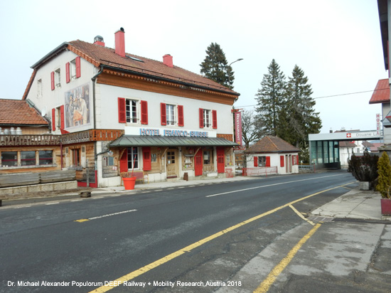 Compagnie du chemin de fer Nyon-St-Cergue-Morez SA Eisenbahn Schweiz Waadt Vaud