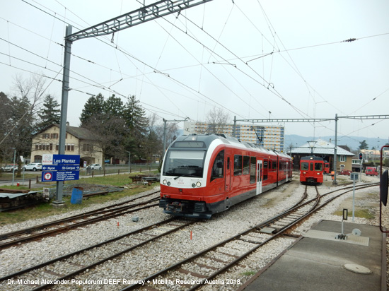 Compagnie du chemin de fer Nyon-St-Cergue-Morez SA Eisenbahn Schweiz Waadt Vaud