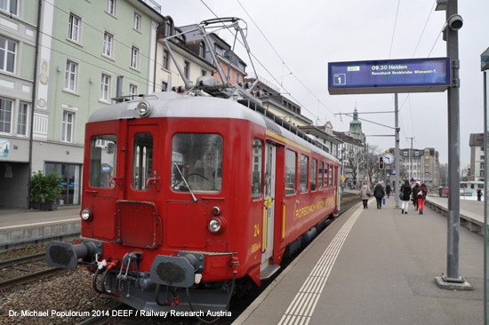 Rohrschach Heiden Bergbahn