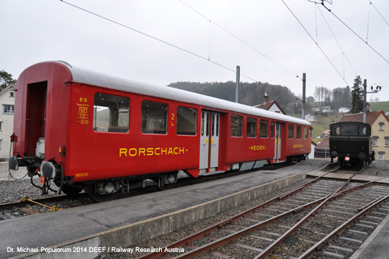 Rohrschach Heiden Bergbahn