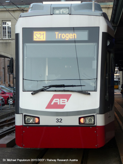Trogenerbahn Appenzeller Bahn Eisenbahn Schweiz