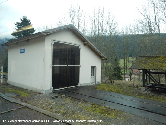 Bahnstrecke Neuenburg - Travers - Buttes - Pontarlier Linie Val-de-Travers Franco-Suisse-Linie Eisenbahn Schweiz