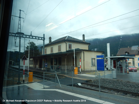 Bahnstrecke Neuenburg - Travers - Buttes - Pontarlier Linie Val-de-Travers Franco-Suisse-Linie Eisenbahn Schweiz
