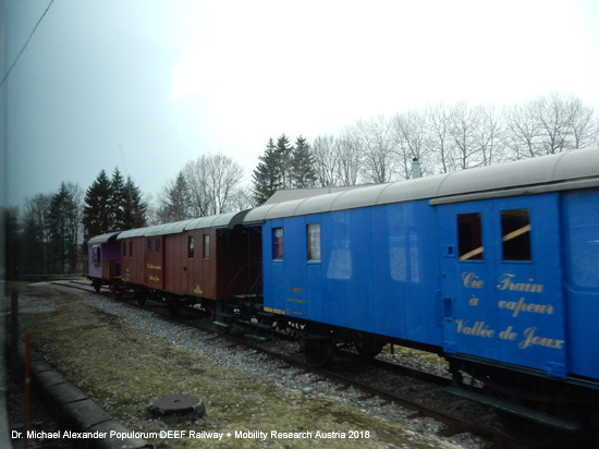 Eisenbahn Chemin de fer Vallorbe - Le Day - Le Pont – Le Brassus SBB CFF Schweiz Jura Vallée de Joux Lac 
