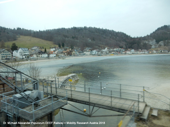 Eisenbahn Chemin de fer Vallorbe - Le Day - Le Pont – Le Brassus SBB CFF Schweiz Jura Vallée de Joux Lac 