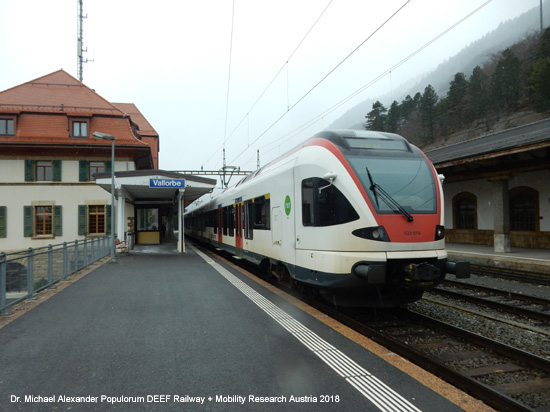 Foto Bahnhof SBB Vallorbe Gare CFF