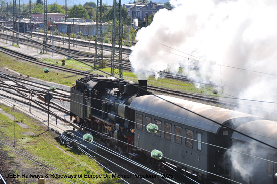 Lokwelt Freilassing Eisenbahnmuseum Bayern Deutschland Verkehrsmuseum