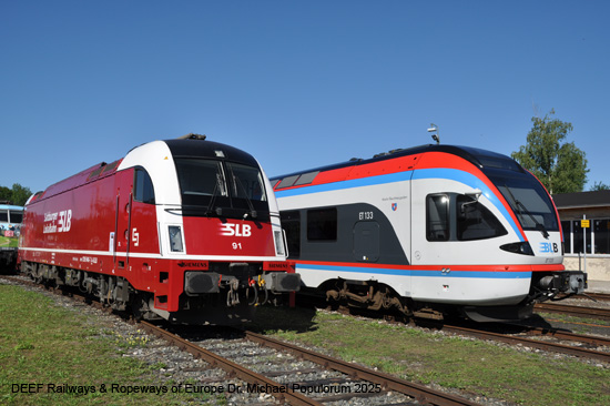 Lokwelt Freilassing Eisenbahnmuseum Bayern Deutschland Verkehrsmuseum