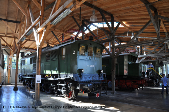 Lokwelt Freilassing Eisenbahnmuseum Bayern Deutschland Verkehrsmuseum