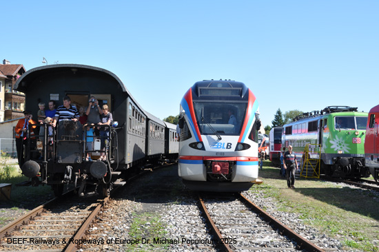 Lokwelt Freilassing Eisenbahnmuseum Bayern Deutschland Verkehrsmuseum