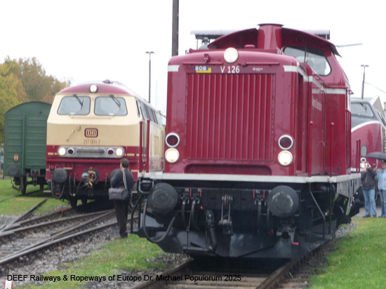 Bahnpark Augsburg Rundhaus Europa Eisenbahnmuseum Deutschland Verkehrsmuseum