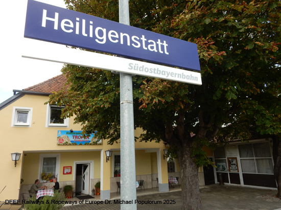 Eisenbahnstrecke Mühldorf Tüßling Altötting Burghausen Bayern